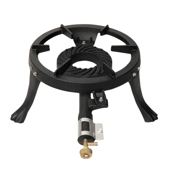 Estufa de gas de alta presión del arrabio de las hornillas de la ignición electrónica solas